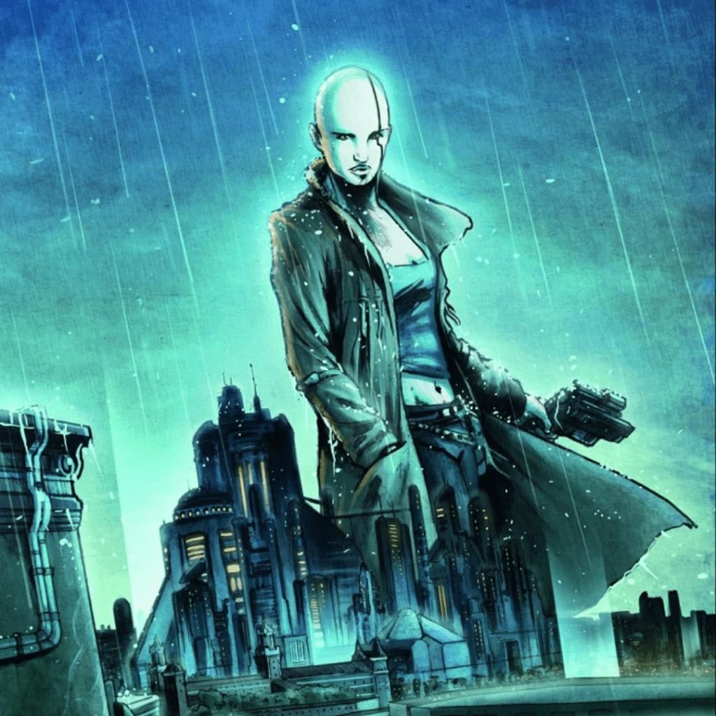 dibujo inspirado en la protagonista Bruna