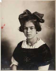 Frida Kahlo en la infancia